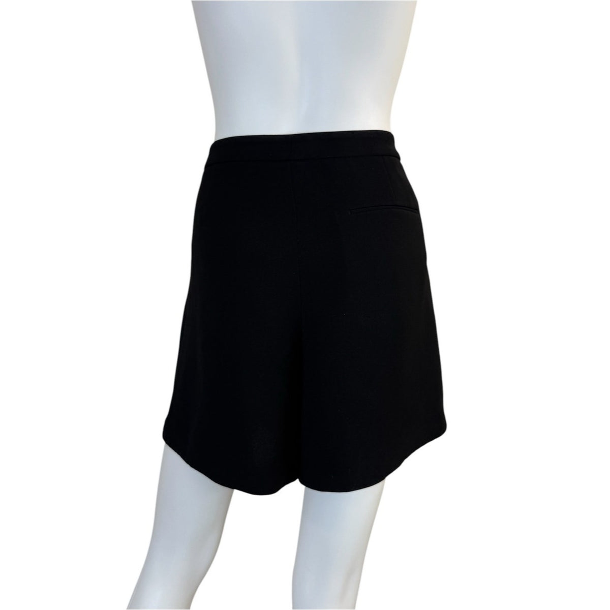 Vince Black Wrap Mini Skort Size 8