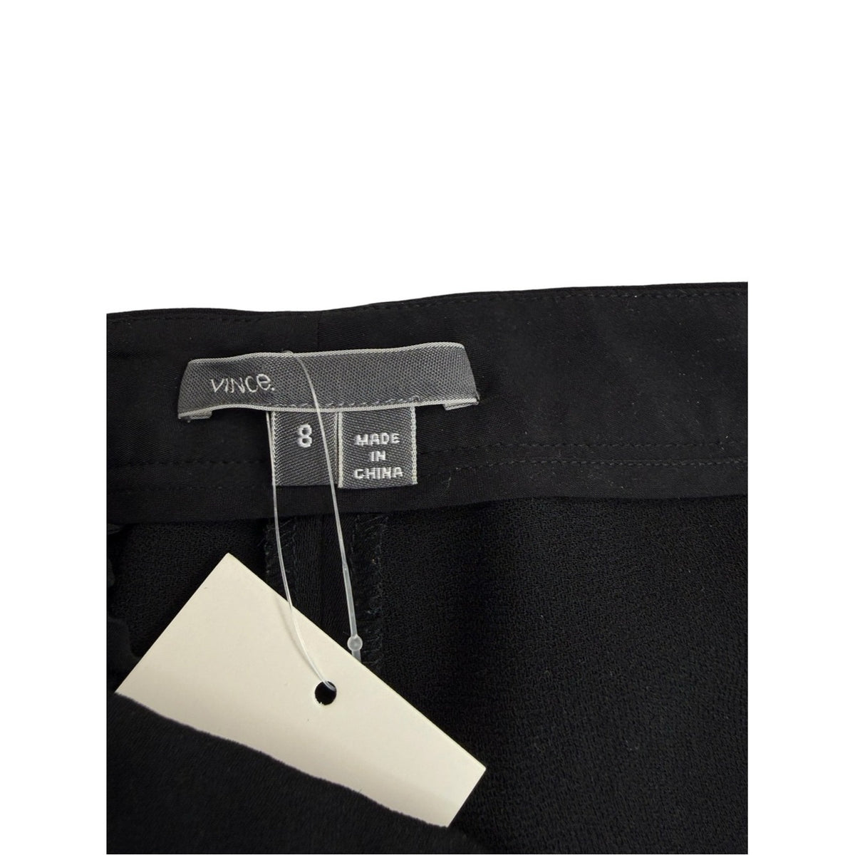 Vince Black Wrap Mini Skort Size 8