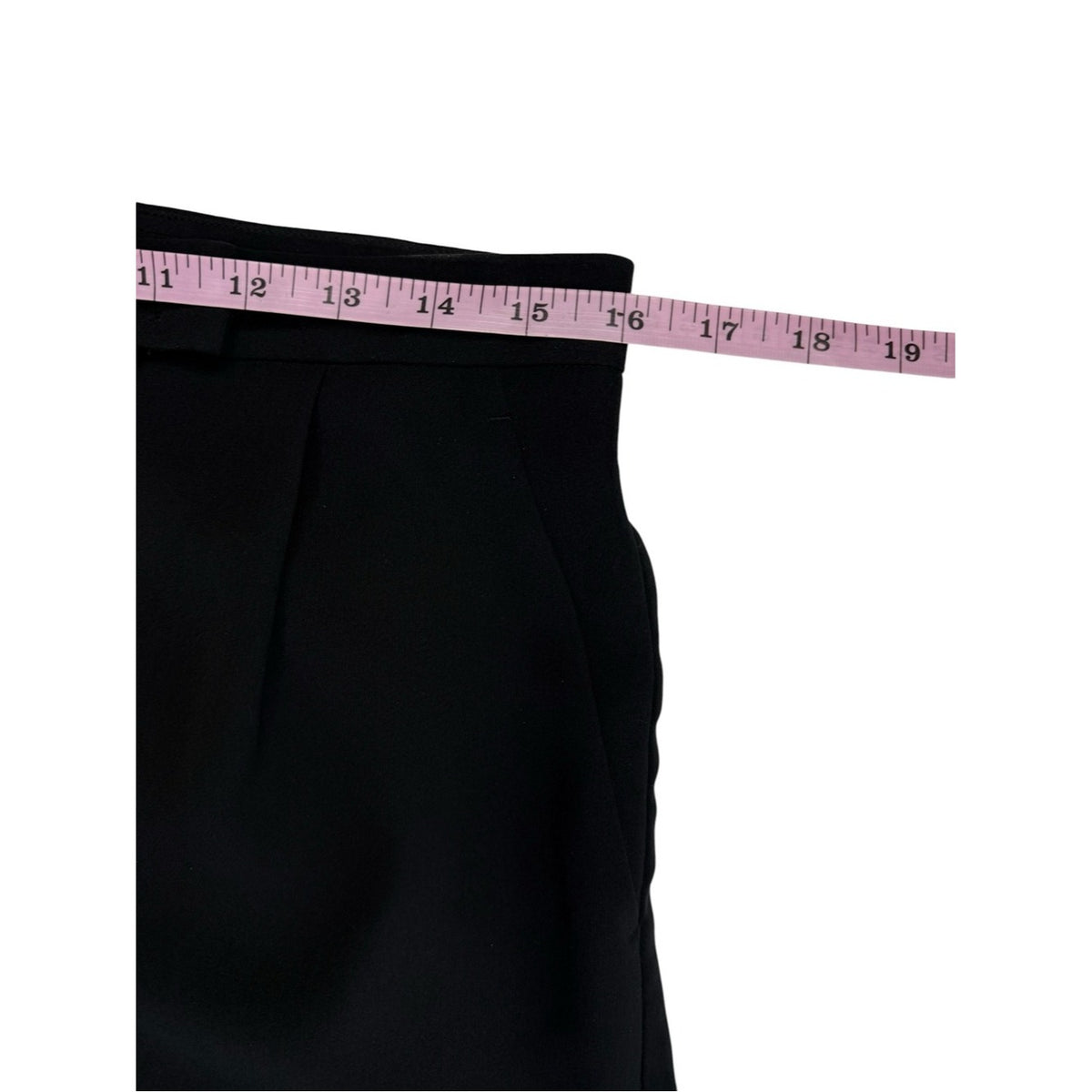 Vince Black Wrap Mini Skort Size 8