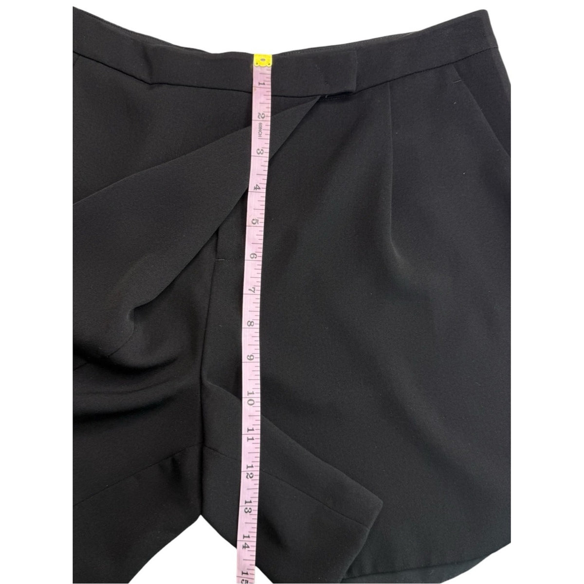 Vince Black Wrap Mini Skort Size 8