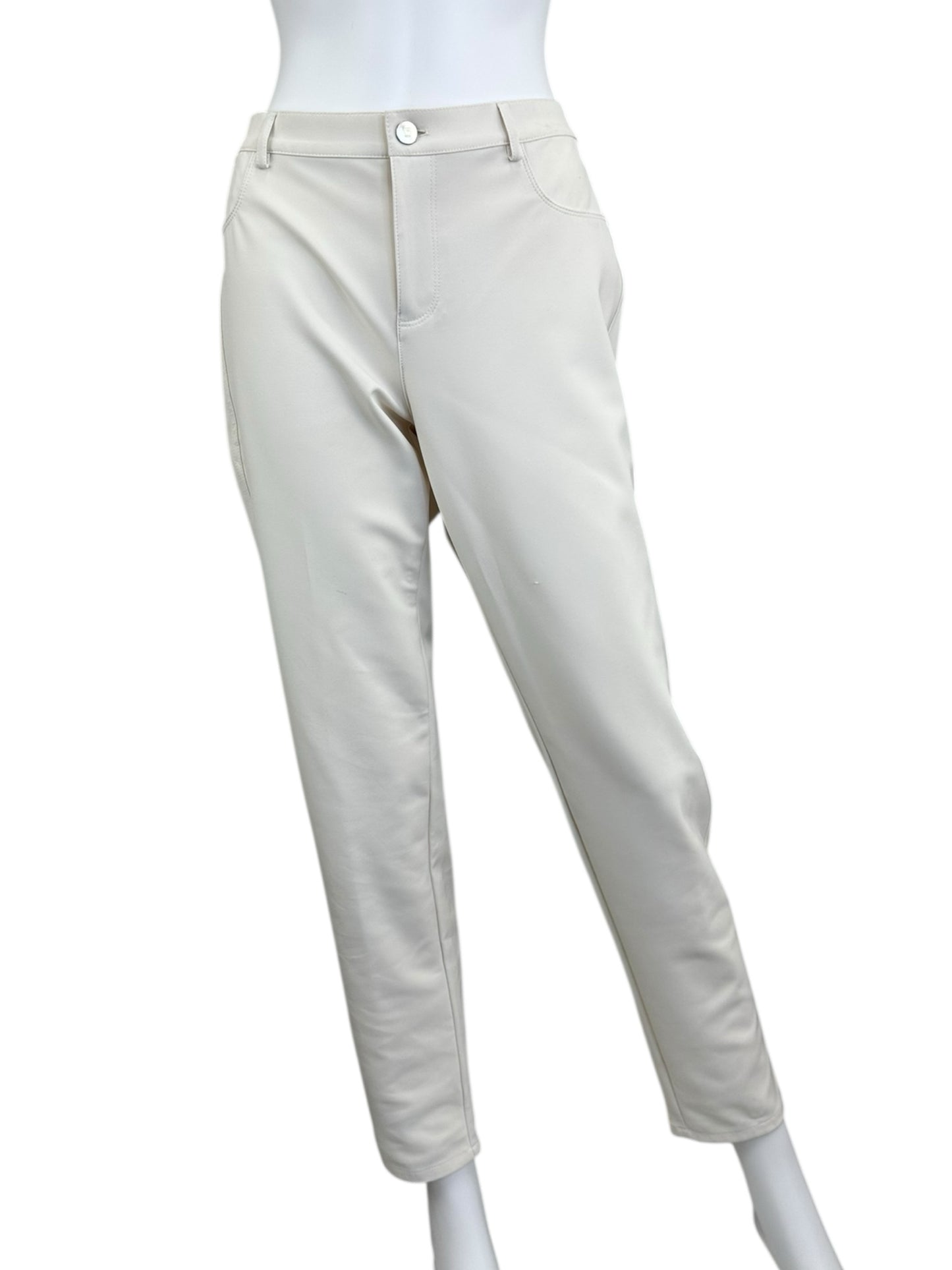 LAFAYETTE 148 NEW YORK Cream Mercer Pants Size 12