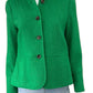 Talbots Green Wool Blend Jacket Size 6