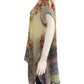 Johnny Was Floral Tunic Top Size M