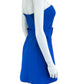 AMANDA UPRICHARD Blue Strapless Mini Cocktail Dress Size S