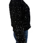 GEMMA + JANE NWT Black Sequin Bomber Jacket Size M