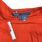 Vince Orange Silk Popover Blouse Size L