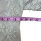 Johnny Was Cream Floral Button-Down Shirt Size XS