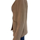 Piazza Sempione Brown Wool Blend Jacket Size 4