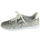 PAIGE Snakeskin AMY Lace-up Sneaker Size 8