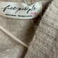Free People Beige Sweater Cardigan Size XS