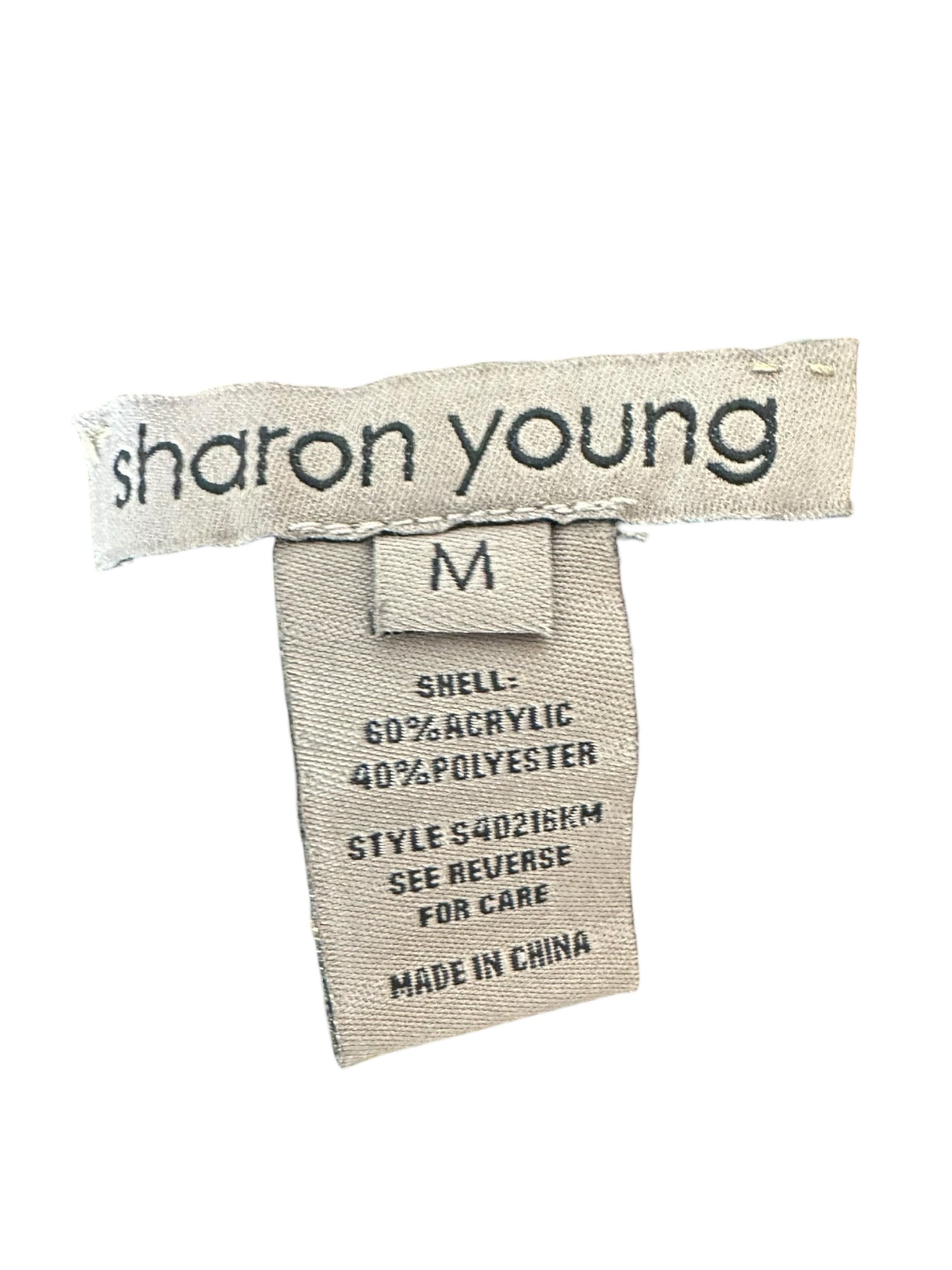 Sharon Young Leopard Tunic Sweater Size M