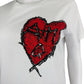 Alexander McQueen Heart Graphic Tee Size 42