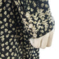 Free People Black Floral Mini Dress Size S