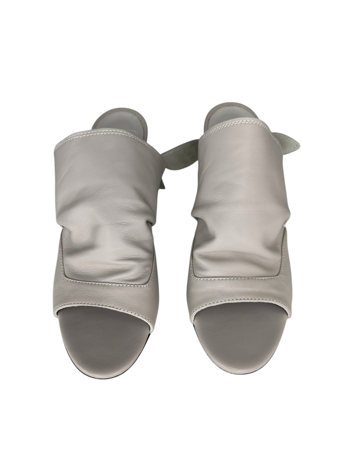 dusica dusica sacks Taupe Leather Sandal Pumps Size 37.5