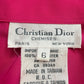 Christian Dior Hot Pink Button-Down Shirt Size 6