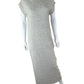 ALLUDE Gray Wool Cashmere Blend Maxi Sweater Dress Size M