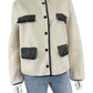 heartloom NWT Cream Sherpa Jacket Size L