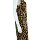 Calvin Klein Brown Animal Print Dress Size L