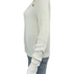 J. Crew White Cotton Sweater Size XS