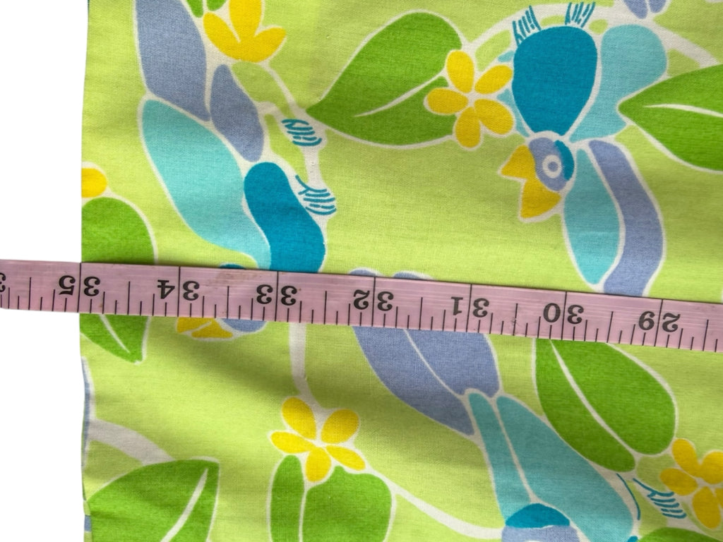 Lilly Pulitzer Vintage Green Toucan Bird Strapless Dress Size 10