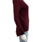 J. Crew Maroon 100% Cashmere Sweater Size S