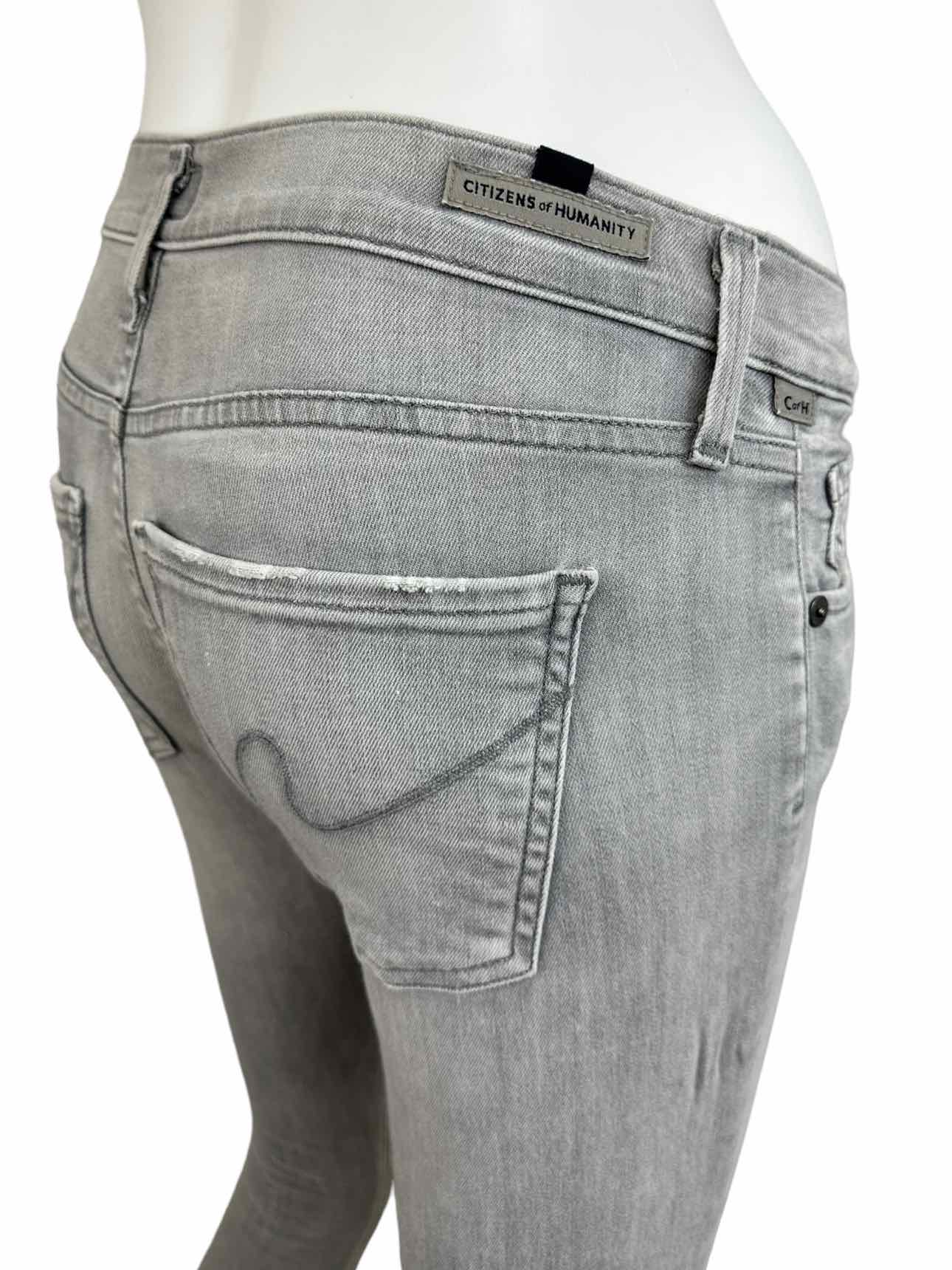 Citizens of Humanity Stone Gray Avedon Ankle Jean Size 25P