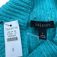 Talbots Aqua Sweater Dress Size S
