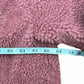 Abercrombie & Fitch Pink Sherpa Coat Size L