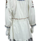 Mahila NWT White Embroidered Felicity Dress Size M