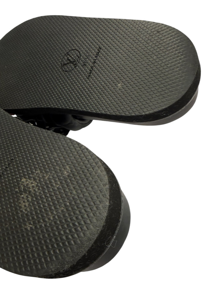 Louis Vuitton Black Sunset Flat Comfort Mule Size 37.5