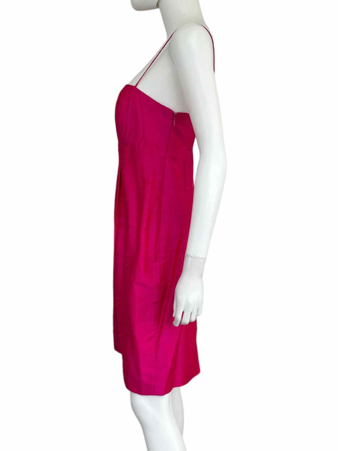 Donna Morgan 100% SILK Pink Cocktail Dress Size 8