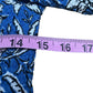 NWT LOFT Blue And White Floral Blouse Size S