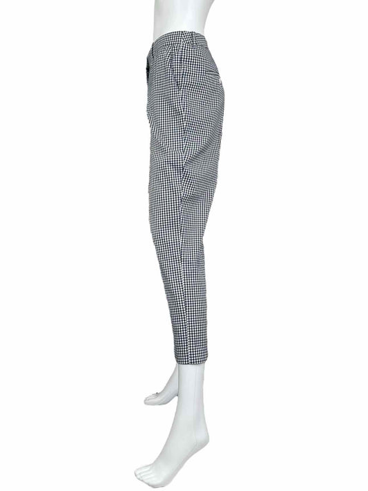 MICHAEL KORS Blue Gingham Check Pants Size 6