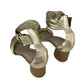 PAIGE Gold Strappy Sandals Size 9