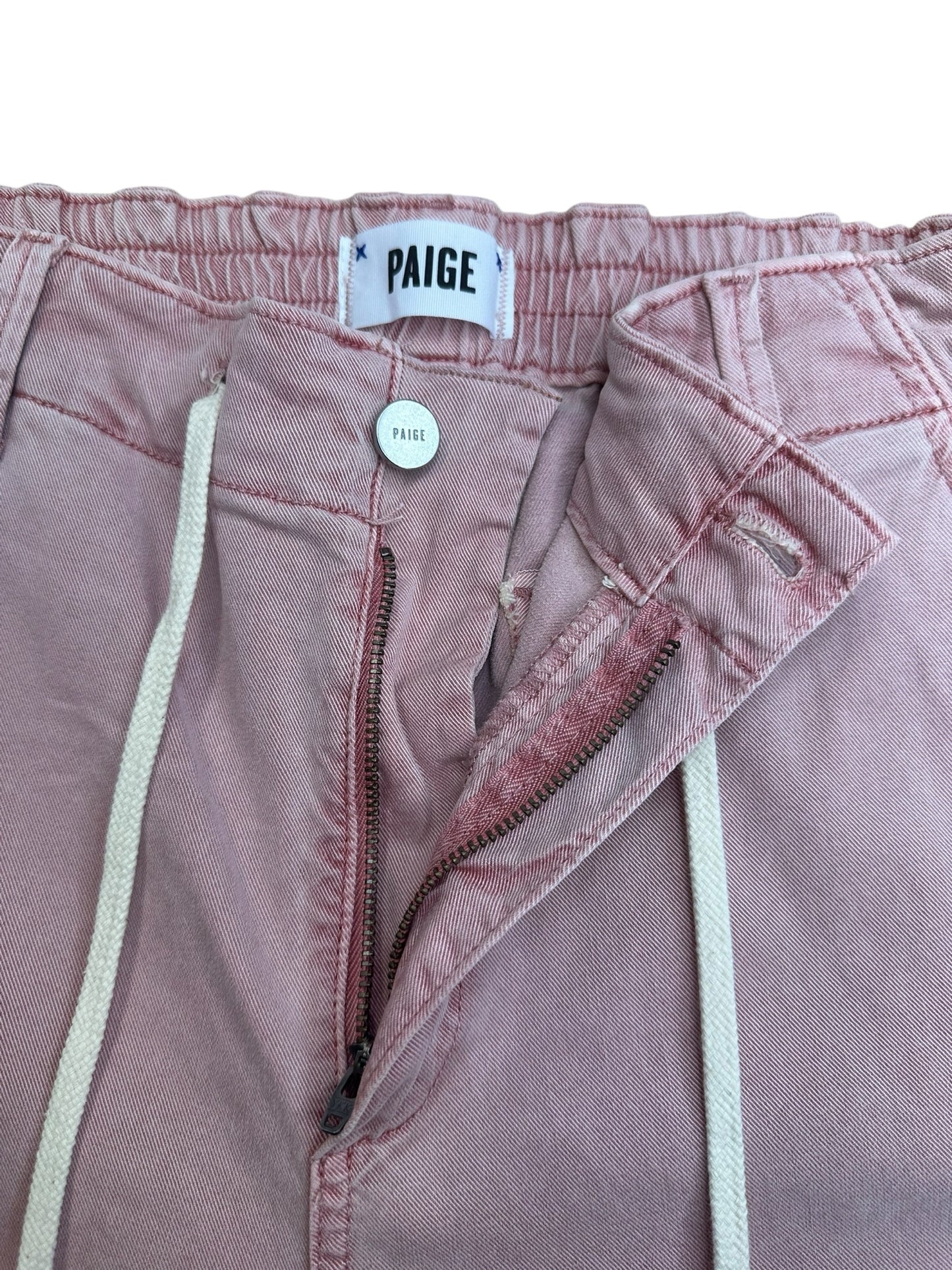 PAIGE Pink Cropped Pants Size 28