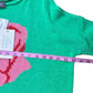 Wooden Ships NWT Green Rose Sweater Size S/M