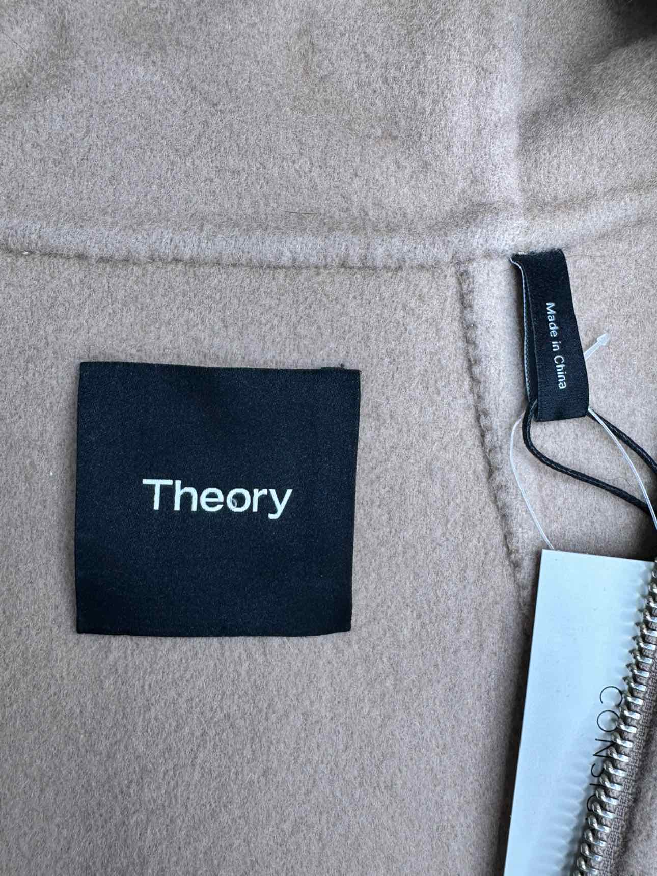 NWT Theory Tan Cashmere Parka Size L