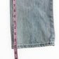 PISTOLA Blue Distressed Cassie Super High Rise Straight Leg Jeansa Size 26