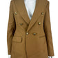 BANANA REPUBLIC Brown Wool Captain's Blazer Size 6