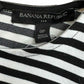 BANANA REPUBLIC Black Striped Dress Size 0P