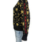 PALM ANGELS Black Star Bomber Jacket Size S