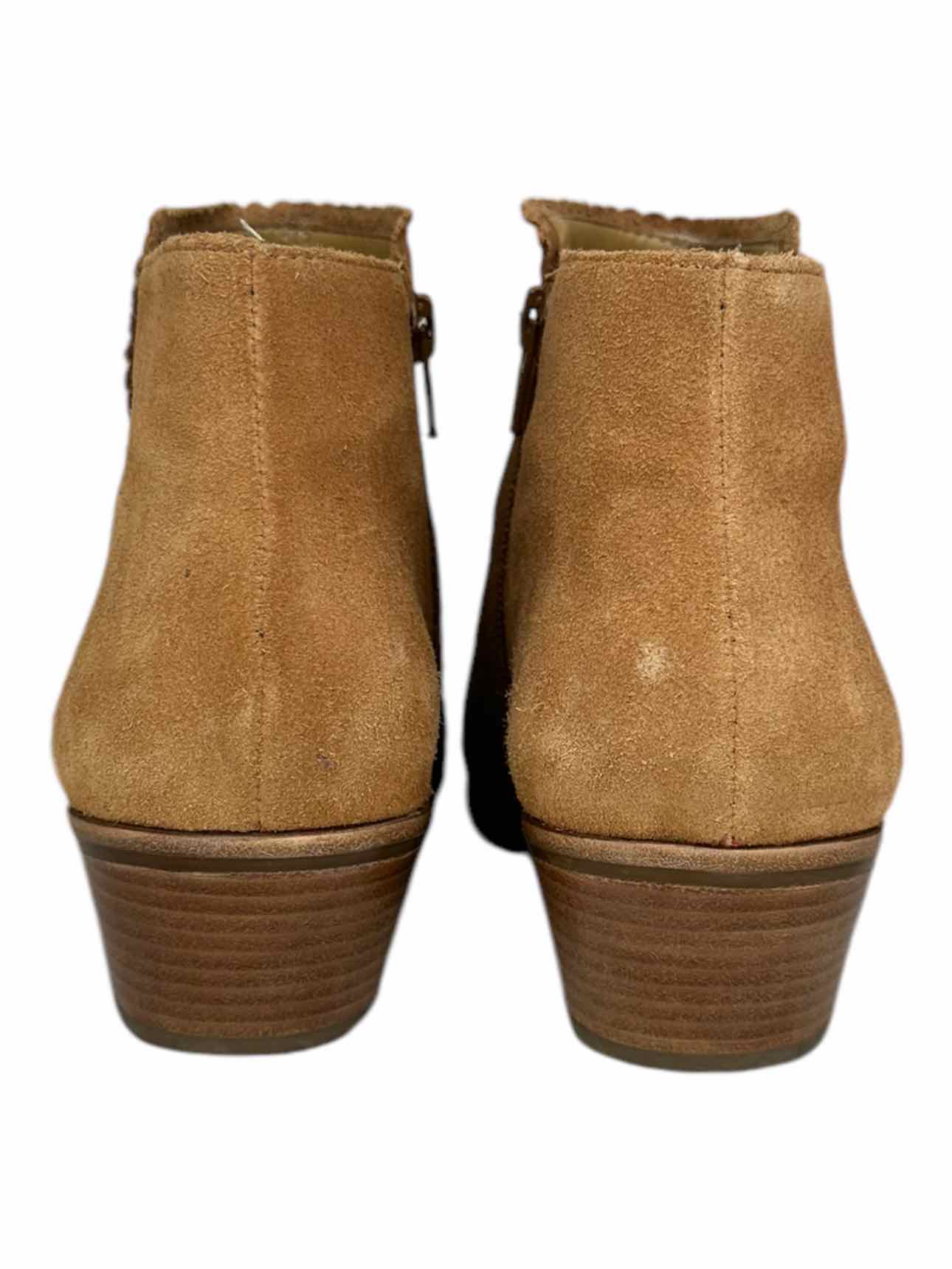 Jack Rogers Tan Suede Bailee Booties Size 9