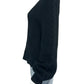 LILLA P Black Cable Knit Sweater Size L