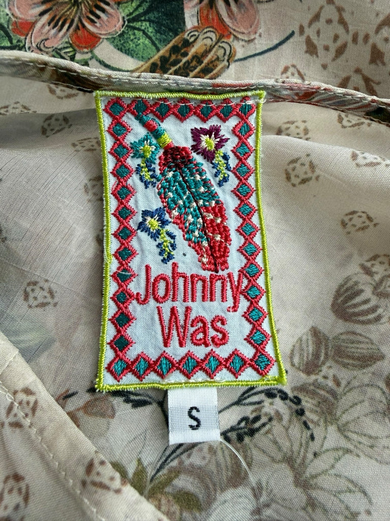 Johnny Was Ficher Floral Print Tunic Size S