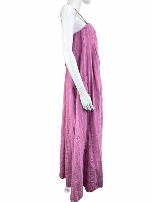 Free People Pink Maxi Dress with Spaghetti Straps Size S