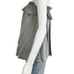 MILLY Gray Silk Strapless Blouse Size 8