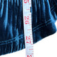 tru luxe NWT Blue Velvet Button down top Size M