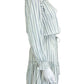 PAIGE Blue Striped Mini Dress Size M