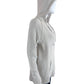 WHITE + WARREN Beige 100% Cotton Hooded Sweatr Size M