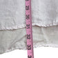 cp shade Light Pink Linen Long Sleeve Shirt Dress Size XS